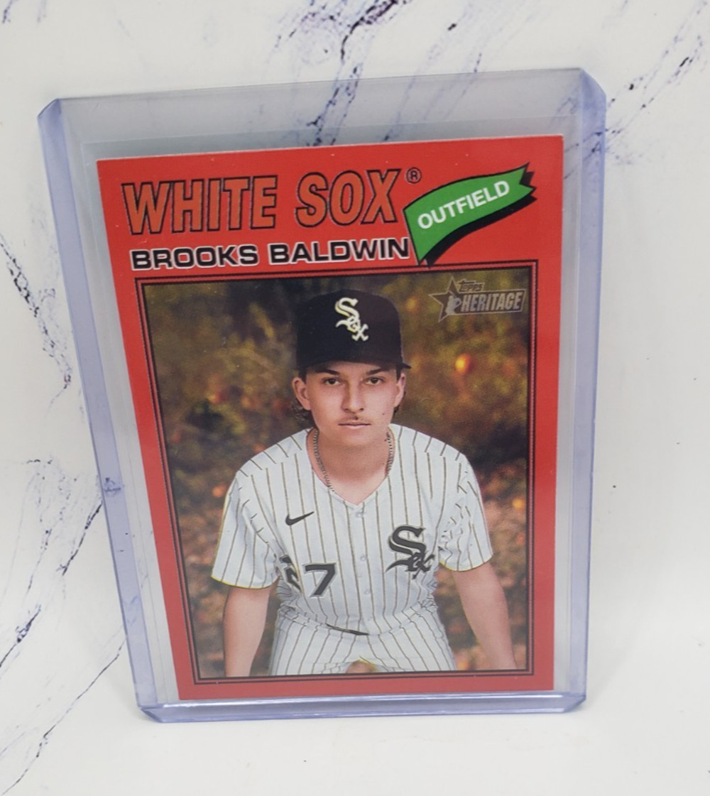 2026 Topps Heritage Brooks Baldwin #276 Chicago White Sox Red Border
